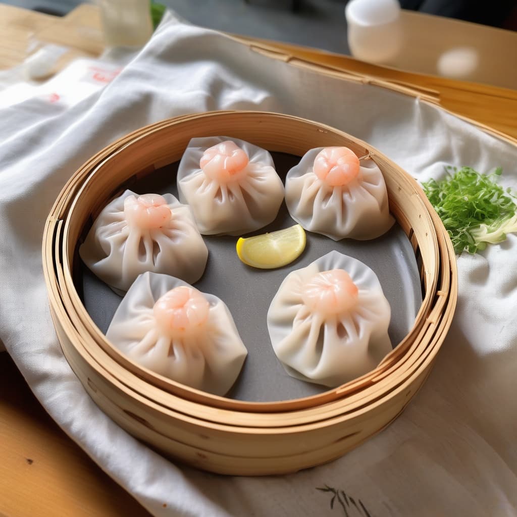 DS1. Steamed Shrimp Dumpling (4 pcs)