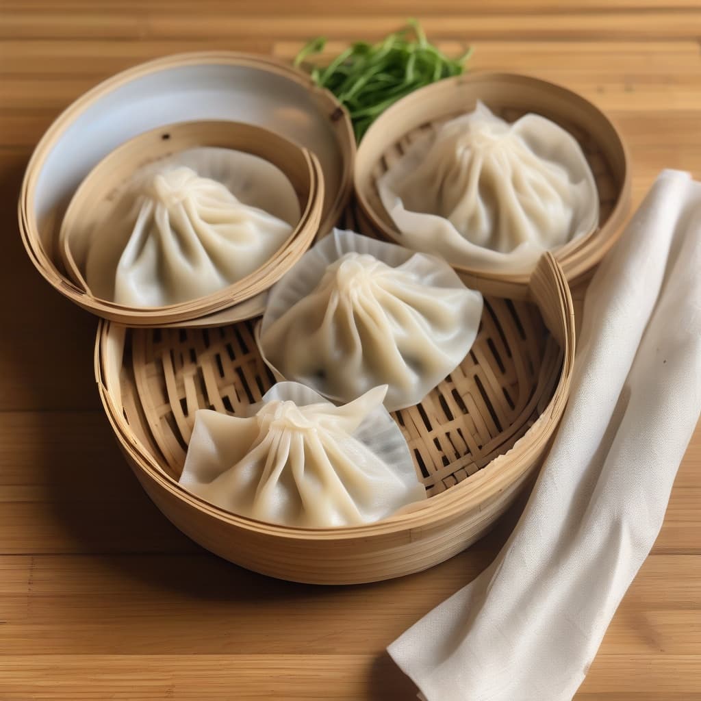 DS5. Steamed Chicken Dumpling (4 pcs)